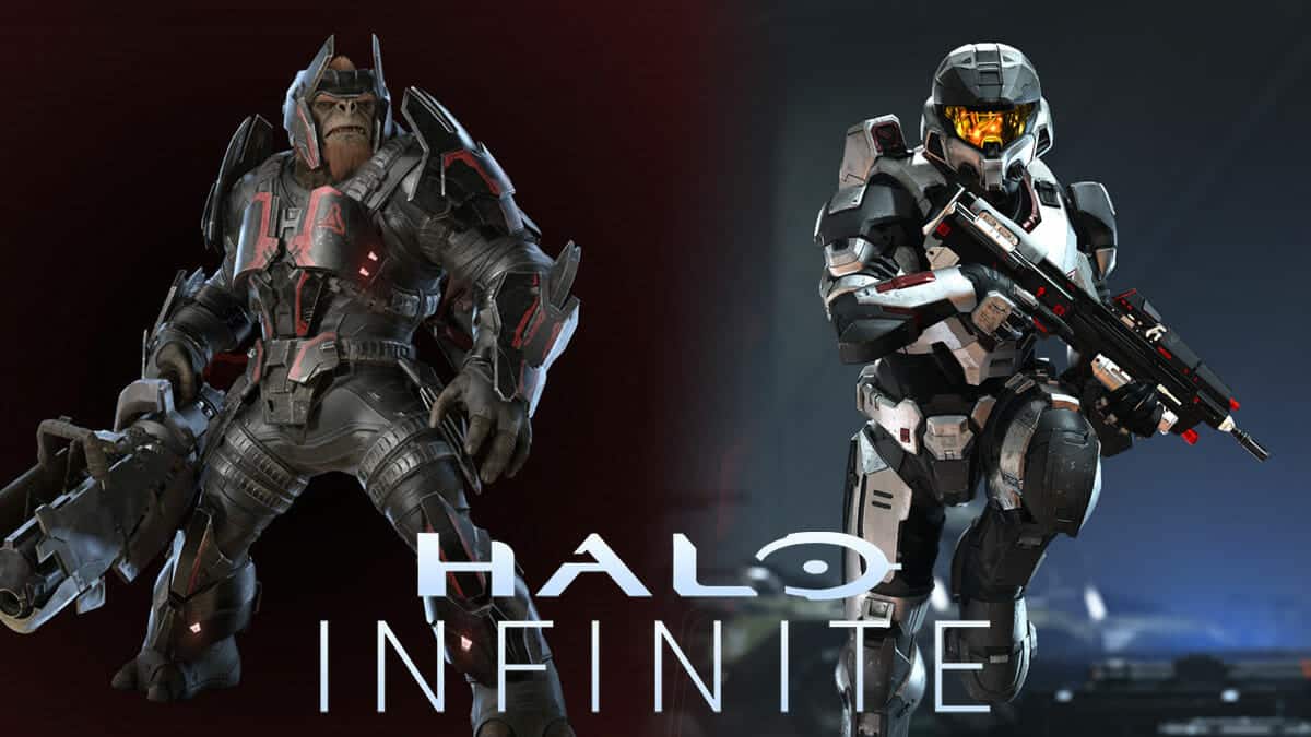 Halo Infinite Covenant Soldier and Spartan