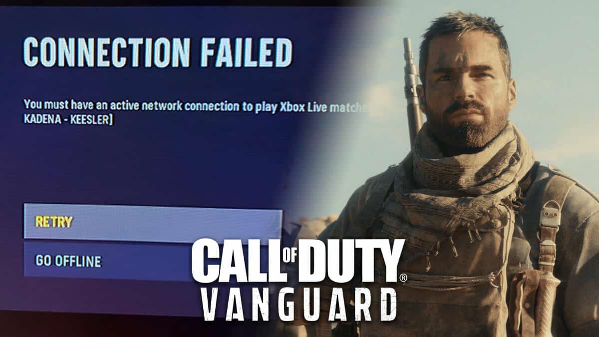 Call of Duty Vanguards Kadena Keesler error
