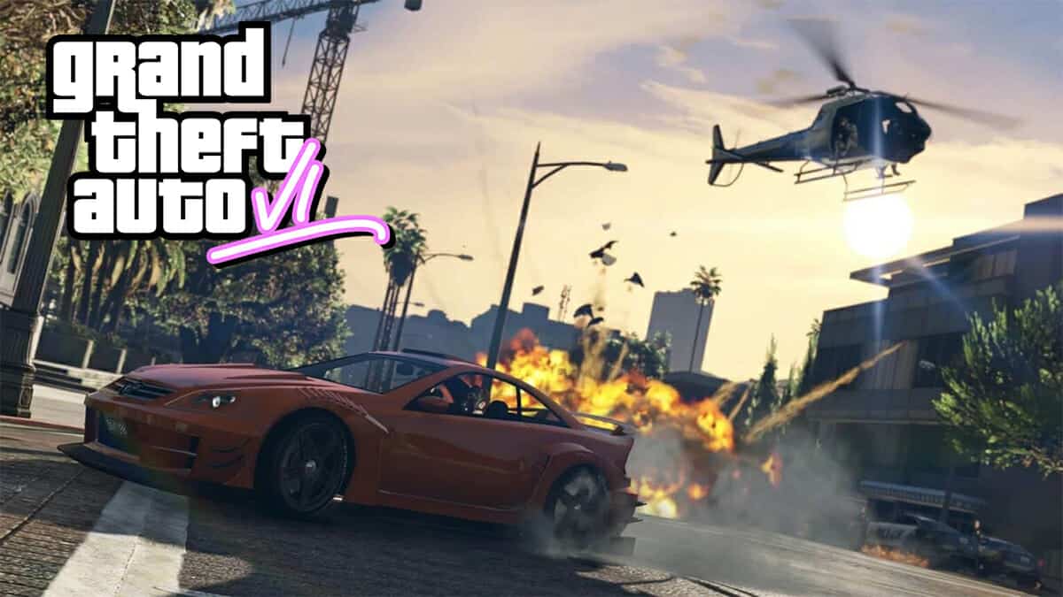 Sports car and Helicopter in GTA 5