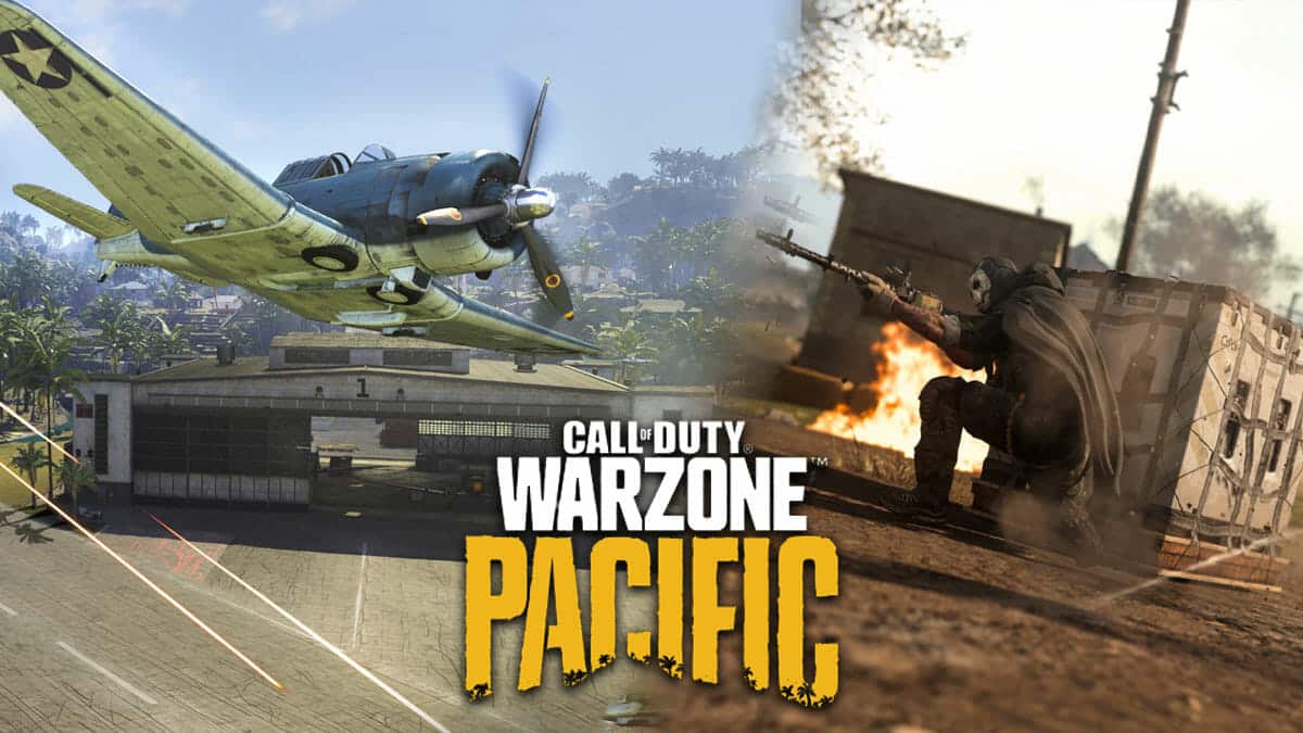 Warzone Pacific bomber plane and loadout drop