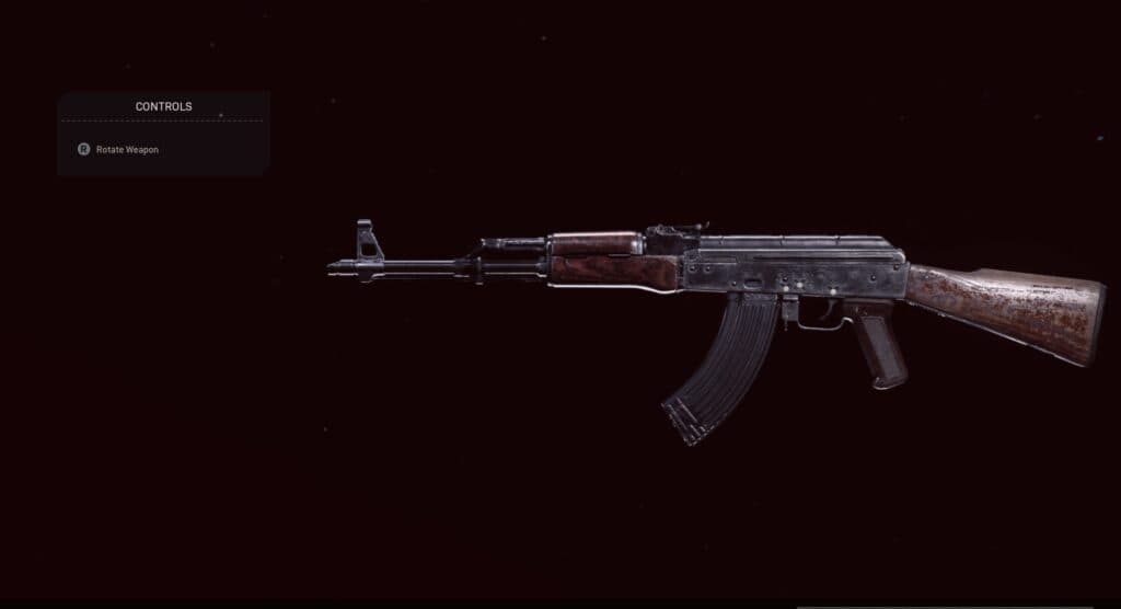 Cold War AK-47 in CoD Warzone