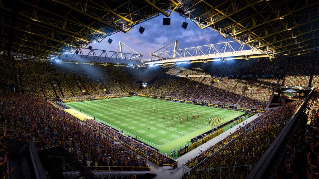 FIFA 22 Borussia Dortmund Stadium
