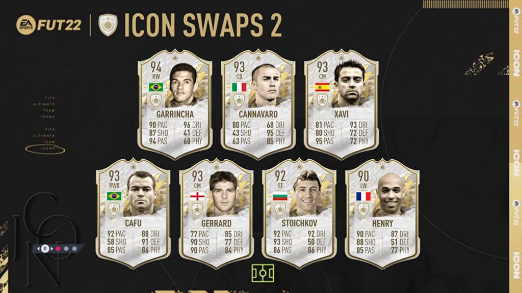 ICON swaps 2 rewards FIFA 22
