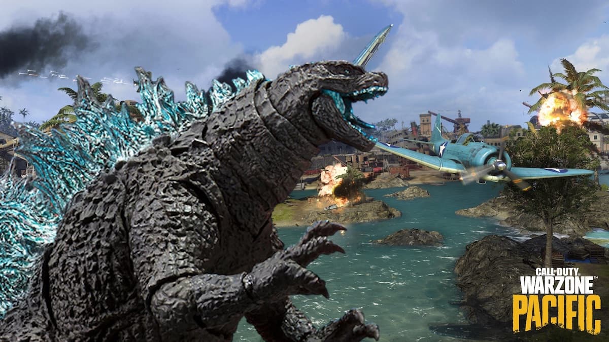 Warzone Pacific Season 3 Godzilla
