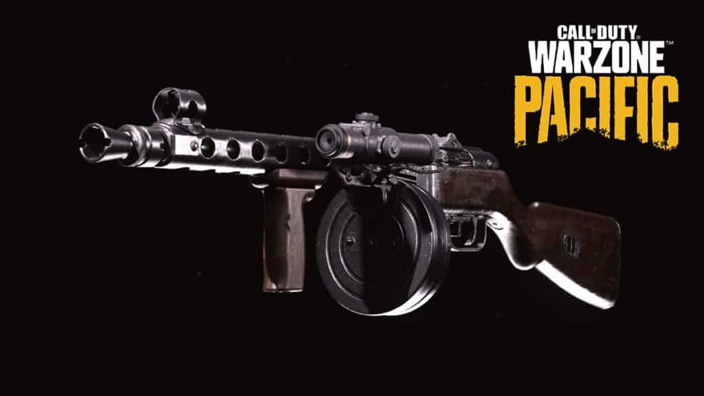 PPSH in Warzone Pacific