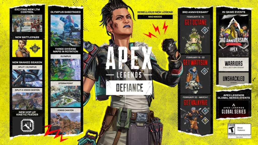 apex legends defiance roadmap