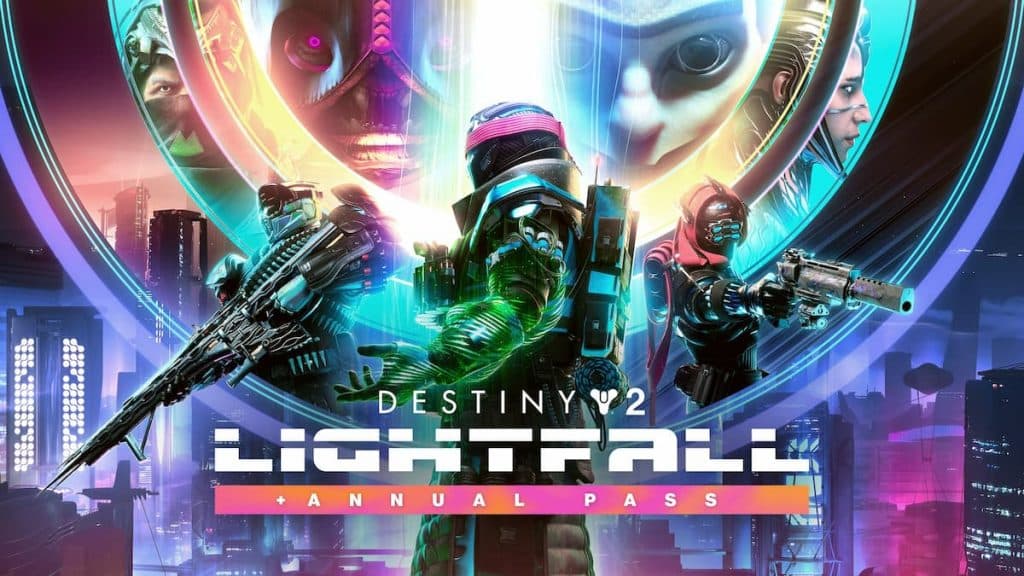 An image of the Destiny 2 Lightfall cover.