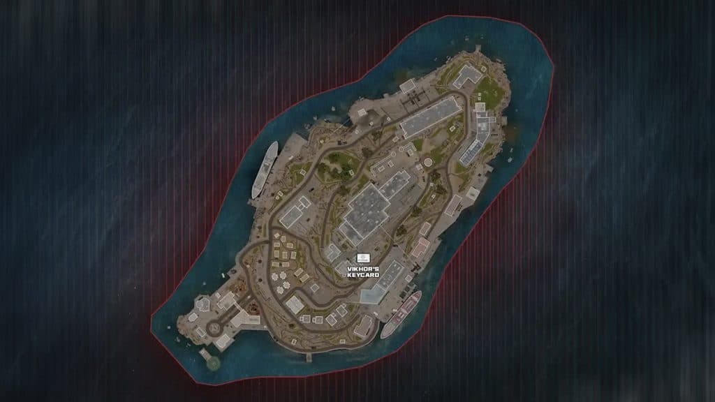 Vikhor's Keycard location Warzone Rebirth Island