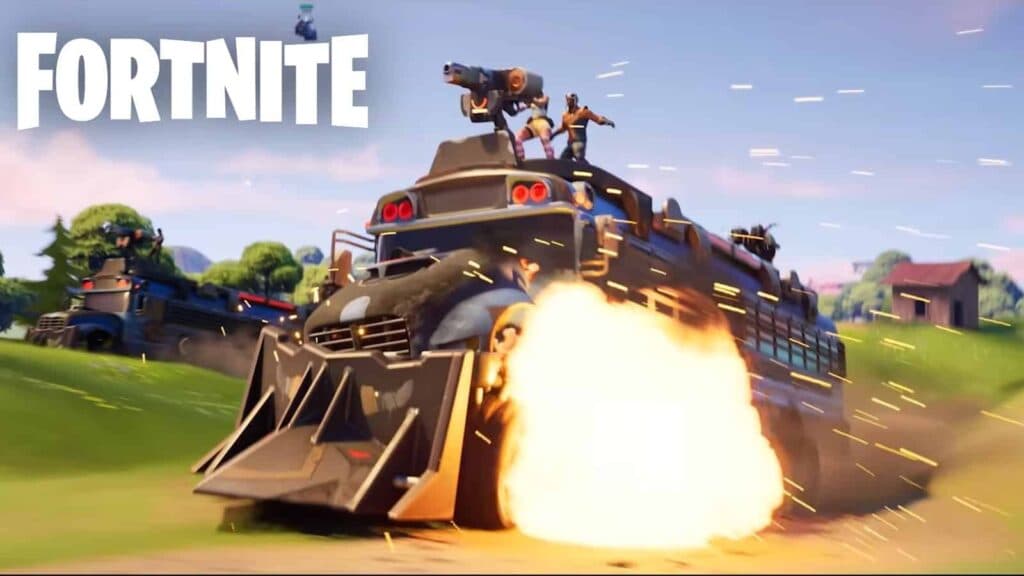 Armored Battle Bus in Fortnite