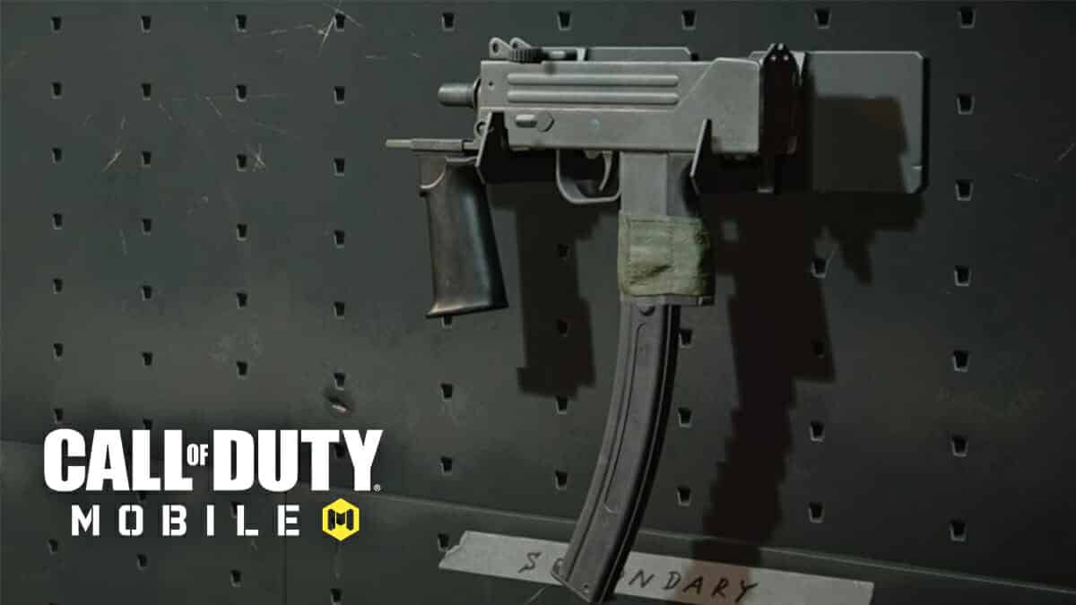 MAC-10 on the wall in Cod Mobile