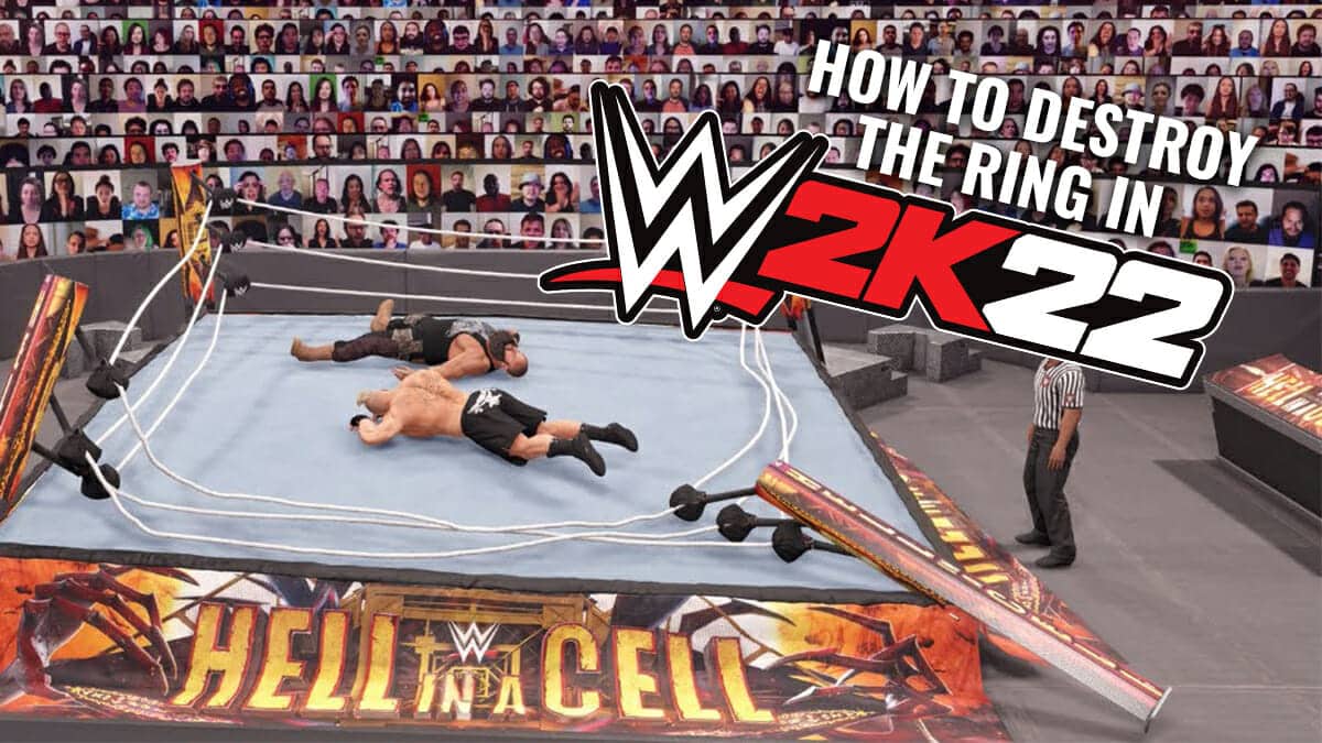 How to break the ring in WWE 2K22 - Charlie INTEL