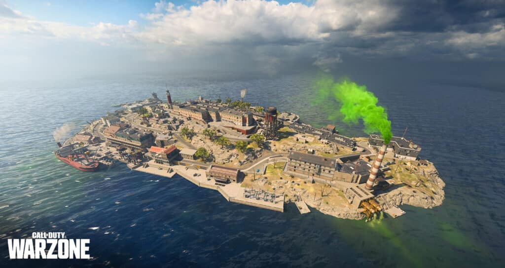 Warzone Season 2 Reloaded Rebirth Island Reinforced map