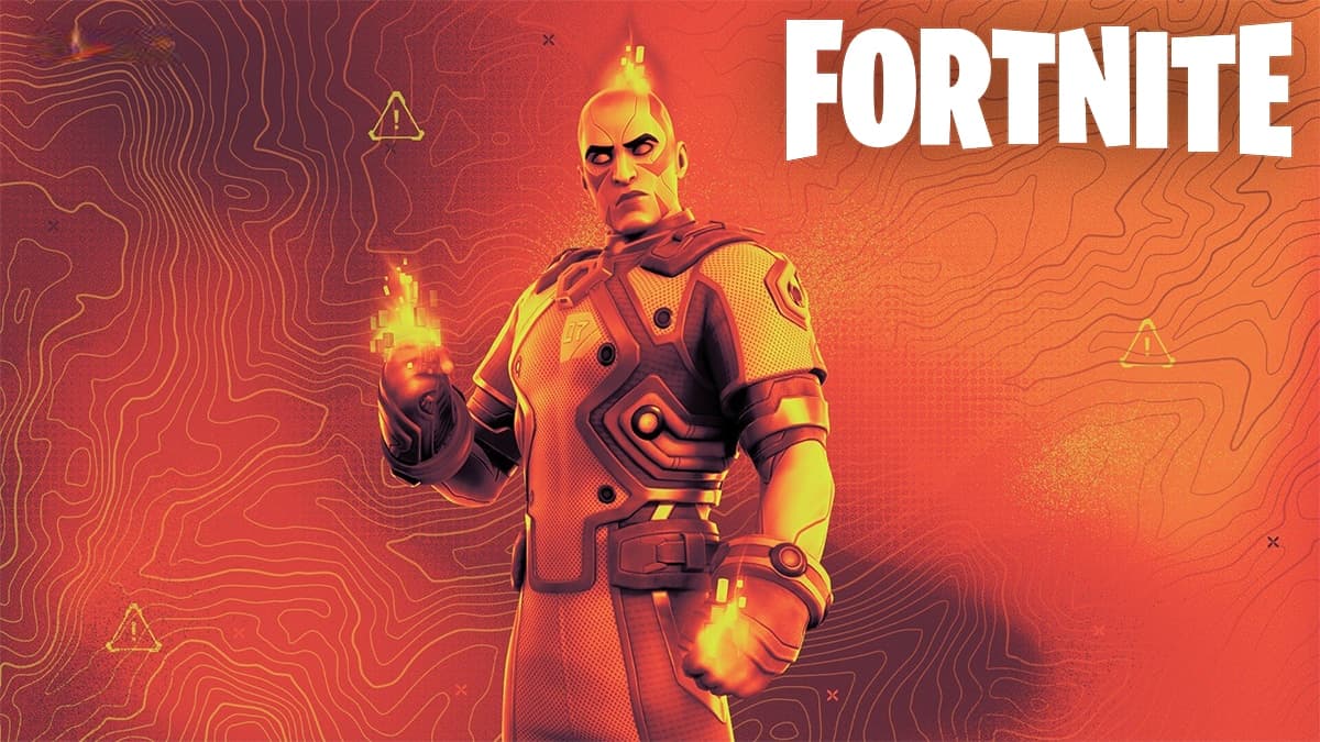 Fortnite character in Covert Ops Quests poster