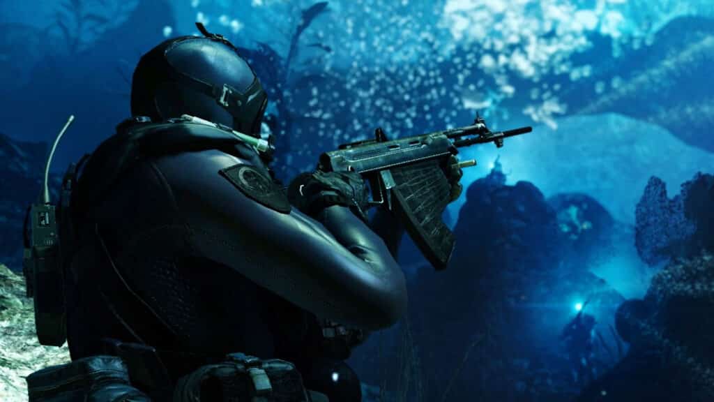agr underwater rifle in call of duty ghosts 