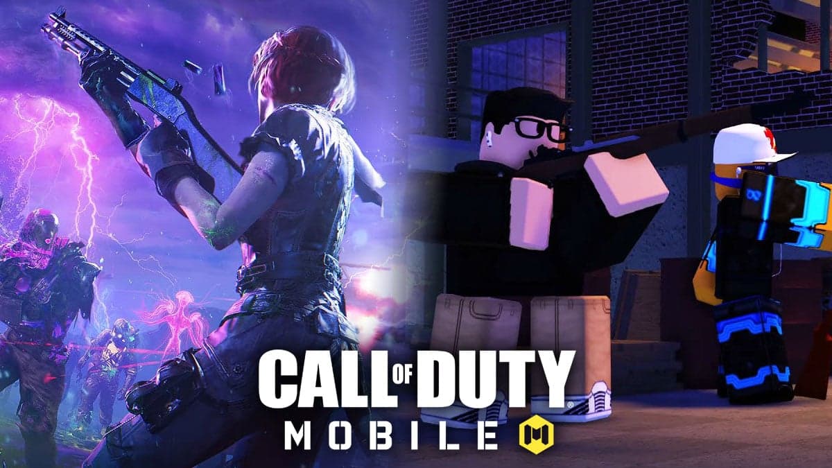 CoD Mobile undead siege and Roblox Michael's zombies