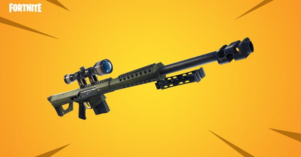 Heavy Sniper Rifle in Fortnite's 20.10 update