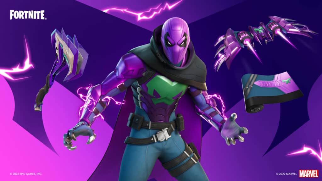 the prowler and cosmetics in fortnite