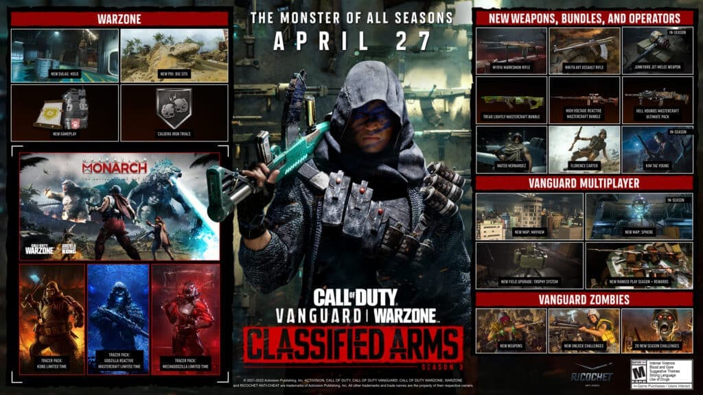 warzone and vanguard season 3 roadmap