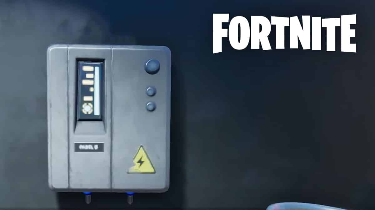 Control Panel in Fortnite