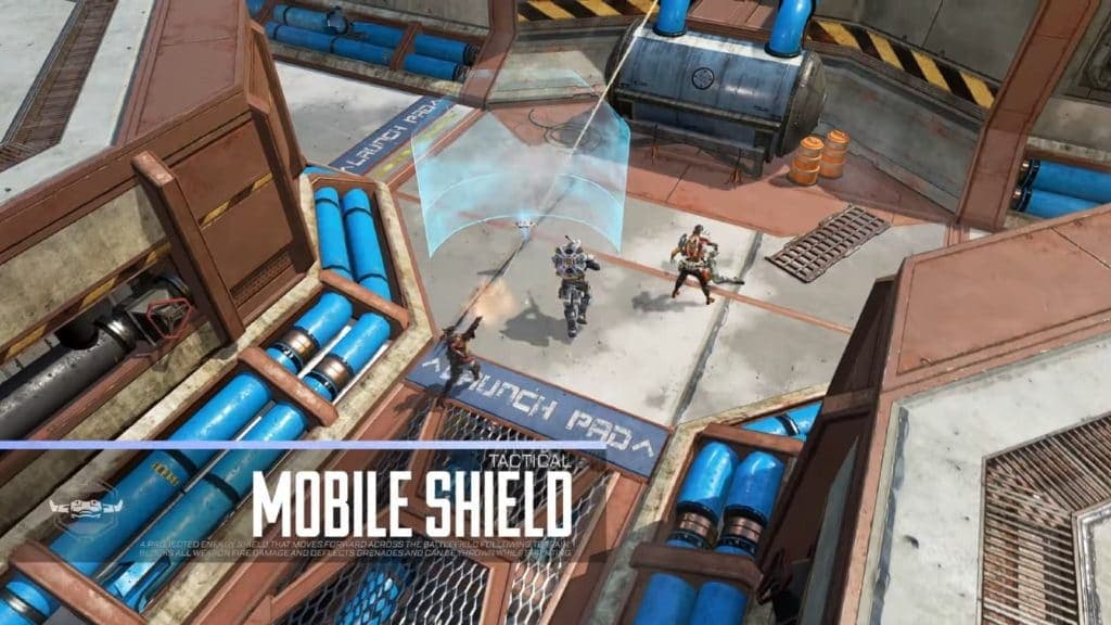 apex legends newcastle mobile shield