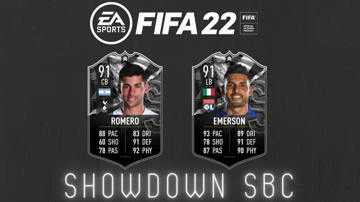 FIFA 22 Showdown Romero and Emerson SBC
