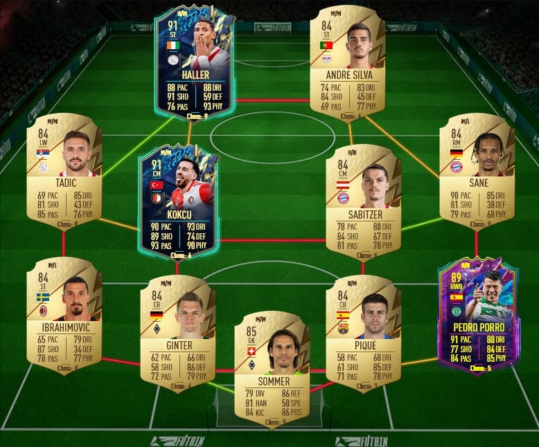 Ronaldo 88-rated squad solution