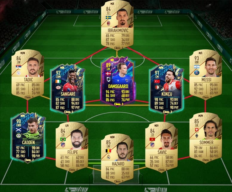 Ronaldo 89-rated squad solution