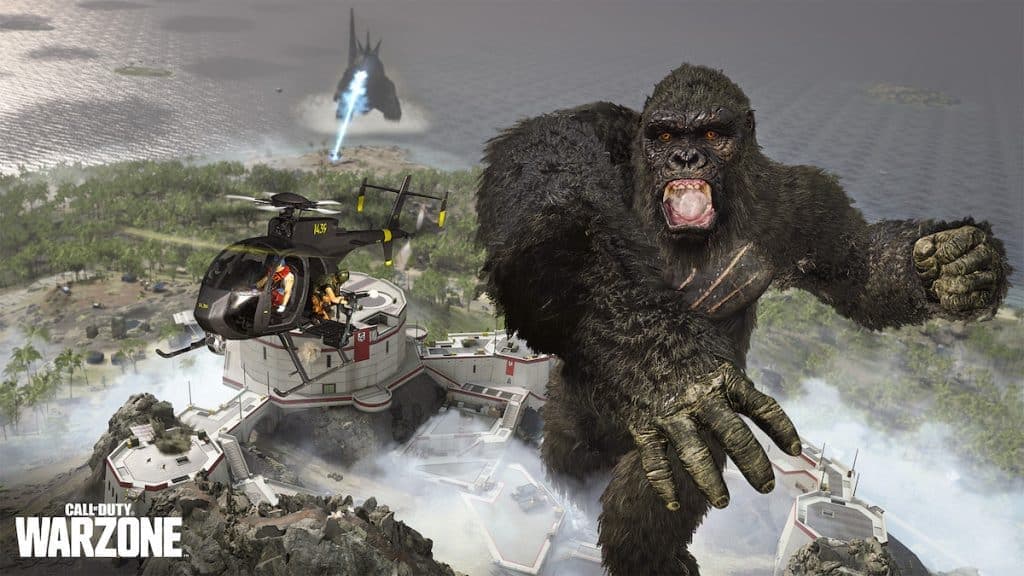 King Kong and Godzilla in Warzone Operation Monarch LTM