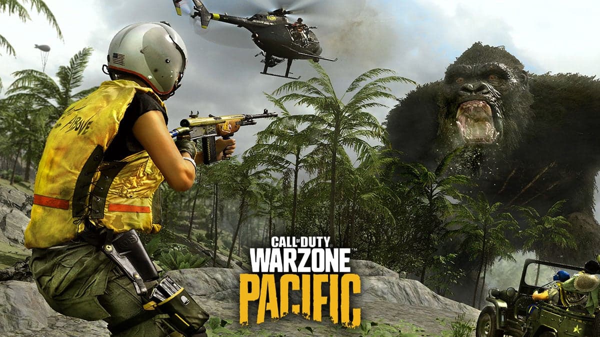 warzone player shooting king kong in operation monarch ltm
