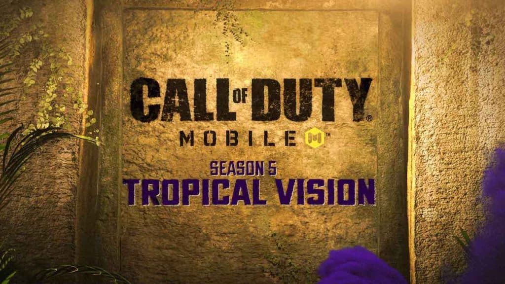 CoD Mobile Season 5 Tropical Vision
