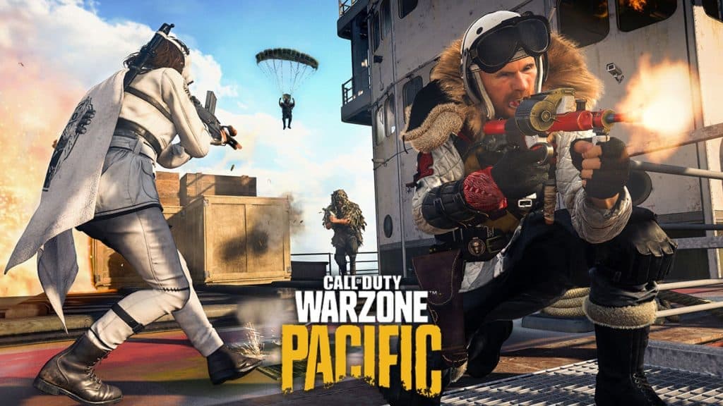 Warzone players fighting in Rebirth Island