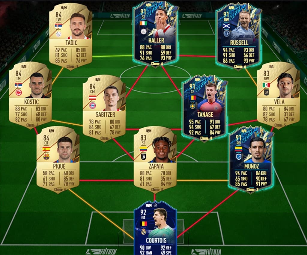 Icon Player Pick 89-Rated Squad