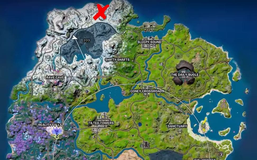Ripsaw Launcher location in Fortnite