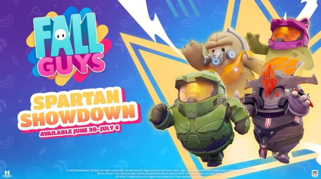 Fall Guys x Halo Spartan Showdown release date