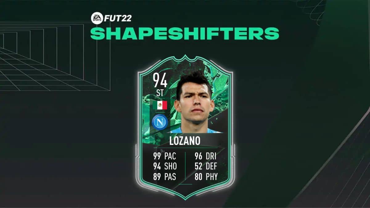 FIFA 22 Shapeshifters Lozano