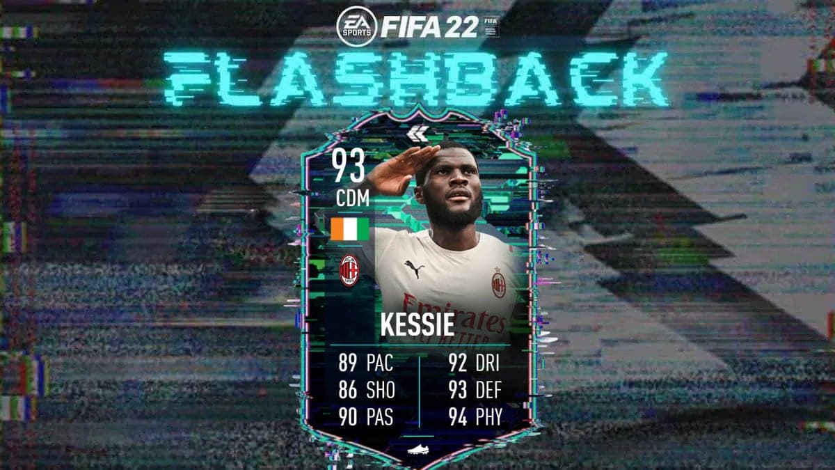 FIFA 22 Frank Kessie Flashback SBC
