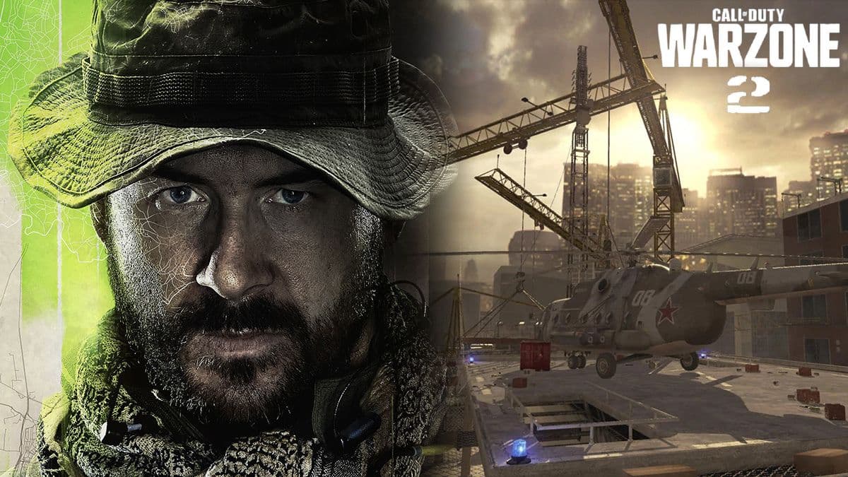 MW 2 Captain Price with Highrise map