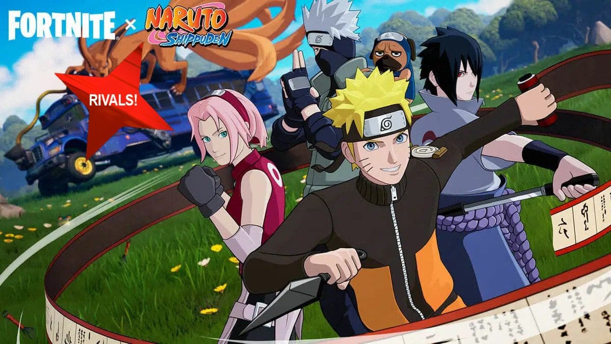 Naruto characters in Fortnite