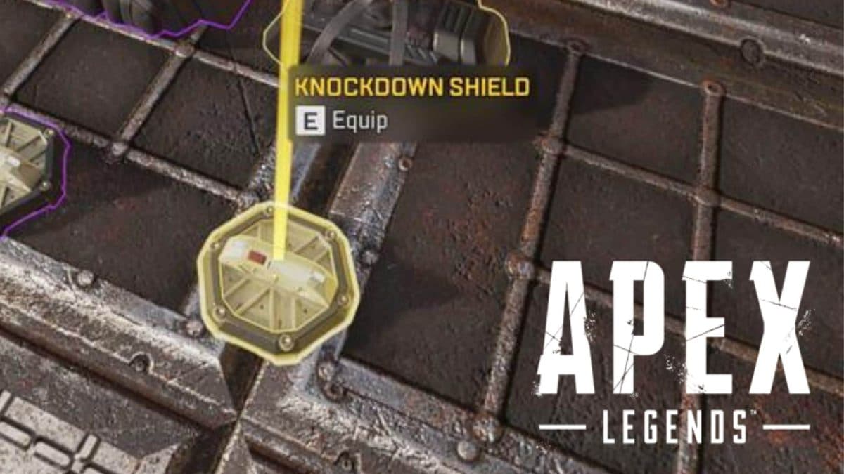 apex legends gold knockdown shield