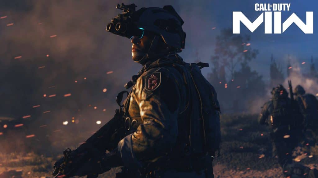 Operator in Modern Warfare 2 nightwar mission
