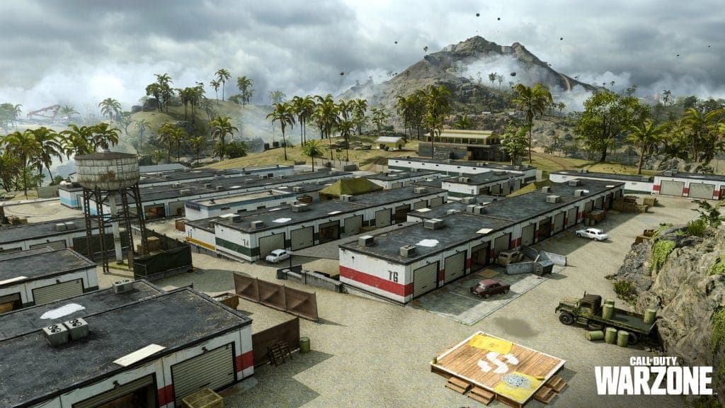 Storage Town in Warzone Pacific