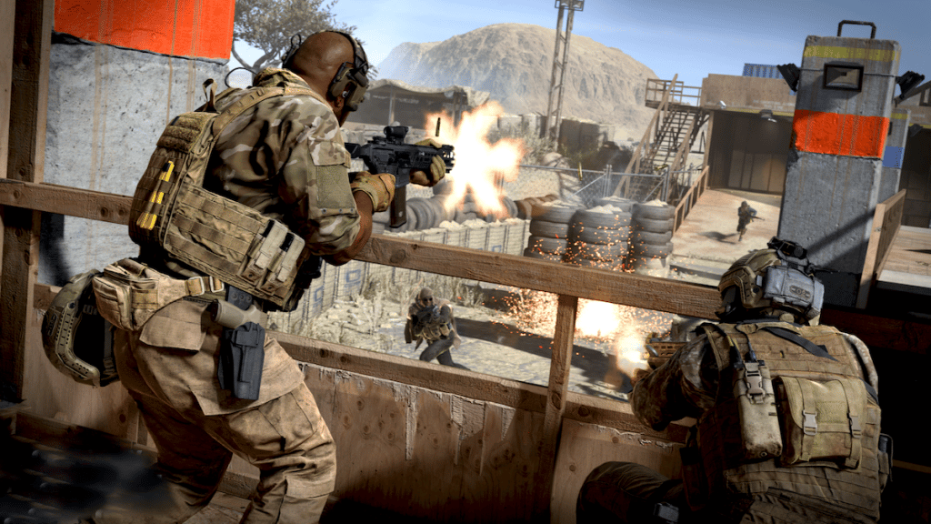 Modern Warfare players in gunfight mode