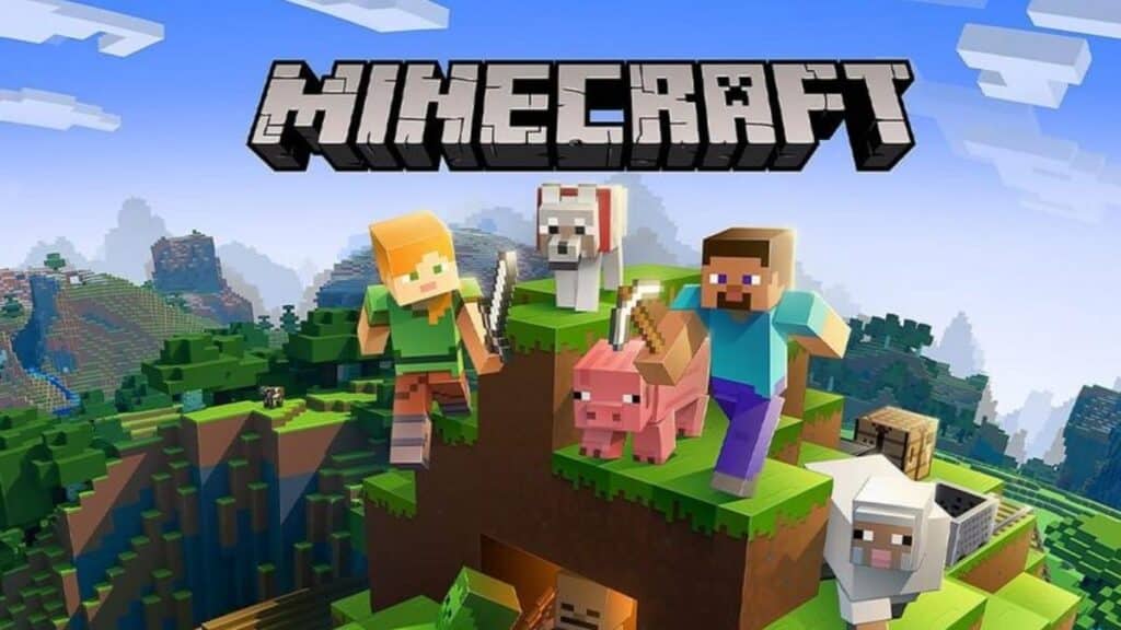 Minecraft main promo image
