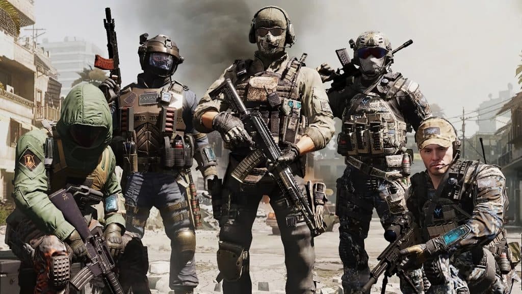 Various operators in Call of Duty Mobile