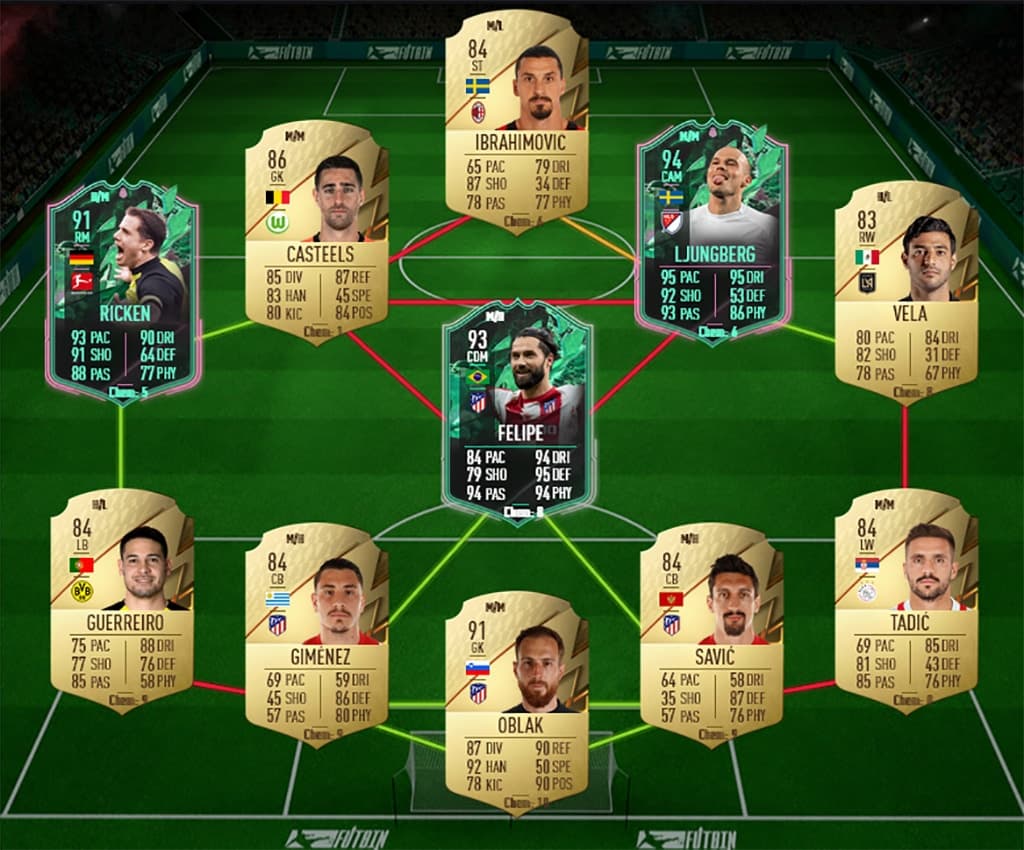 FIFA 22 End of an Era Bale 89 Rated Squad