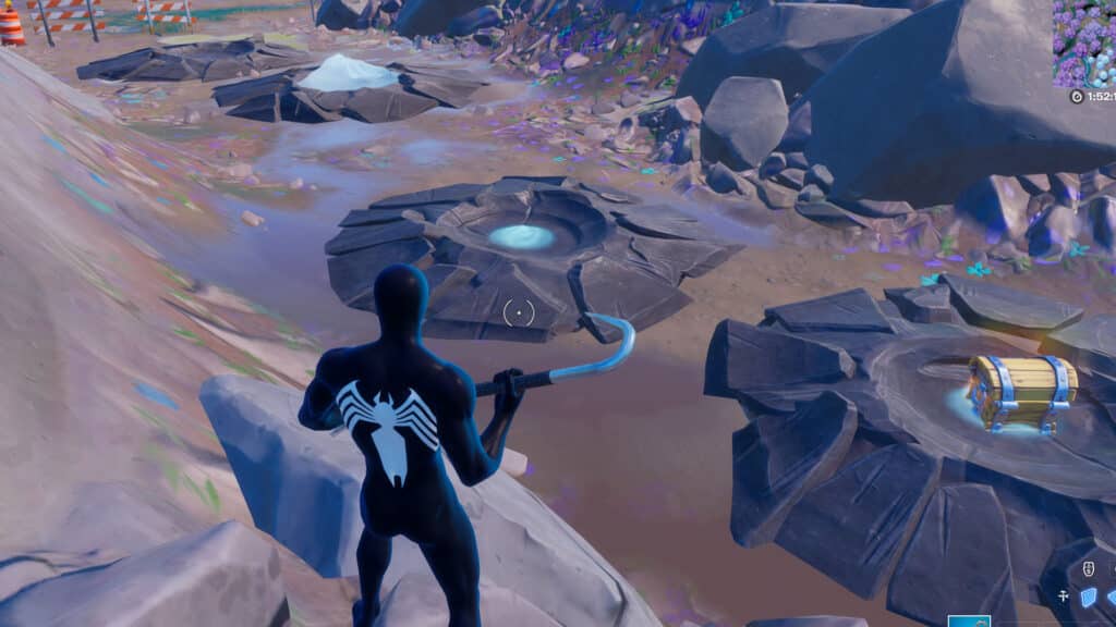 Geysers in Fortnite Chapter 3