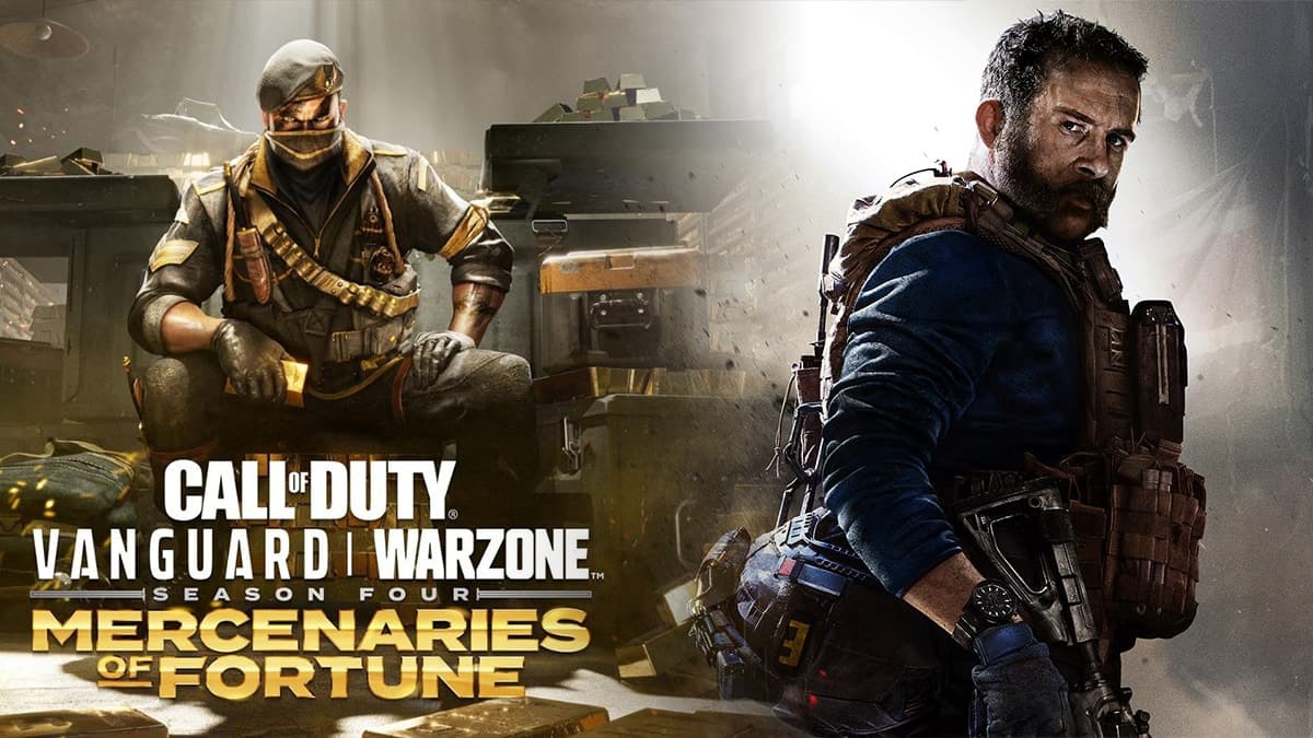 Captain Price with Warzone Season 4 cover
