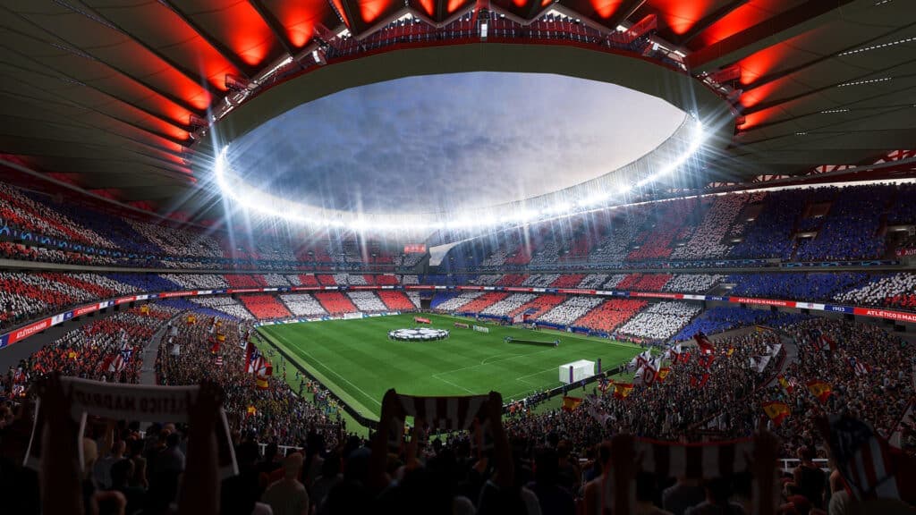 Atletico Madrid stadium FIFA 23 Metropolitano Stadium