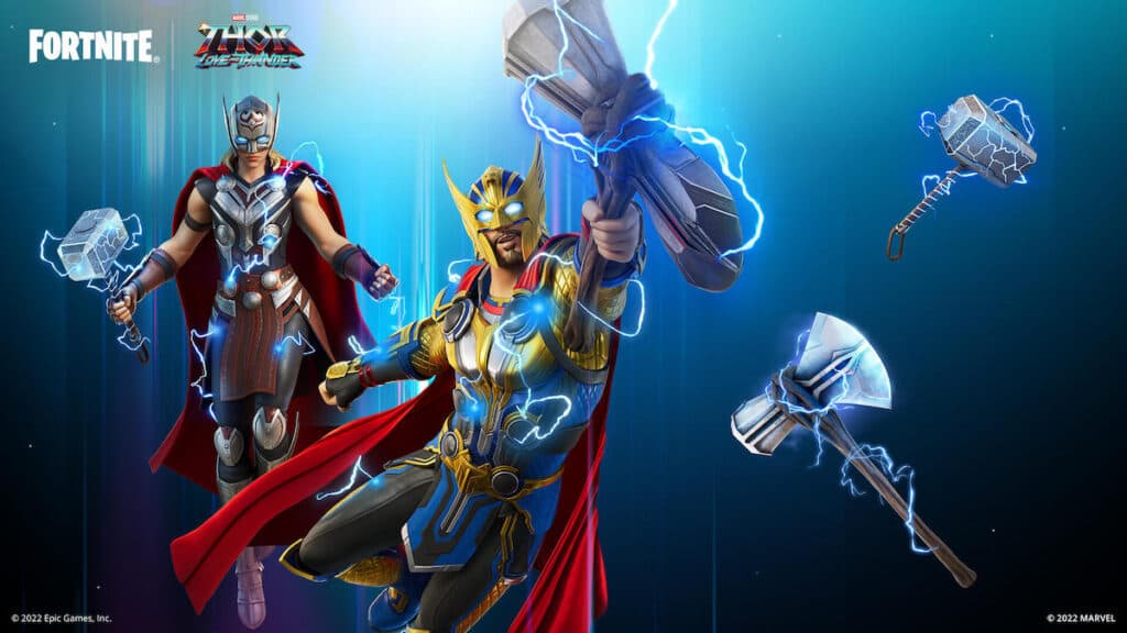 Thor Fortnite bundle key art