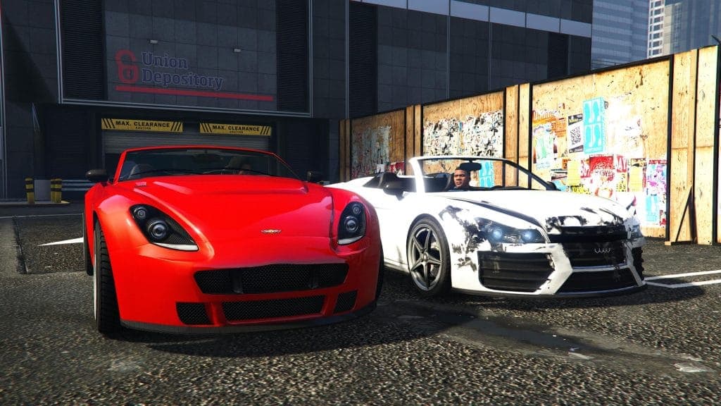 Cars in GTA V